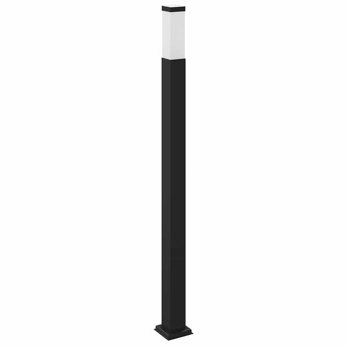 Stâlp luminos cu senzor și priză 110 cm negru IP44 - WALTI WALTI
