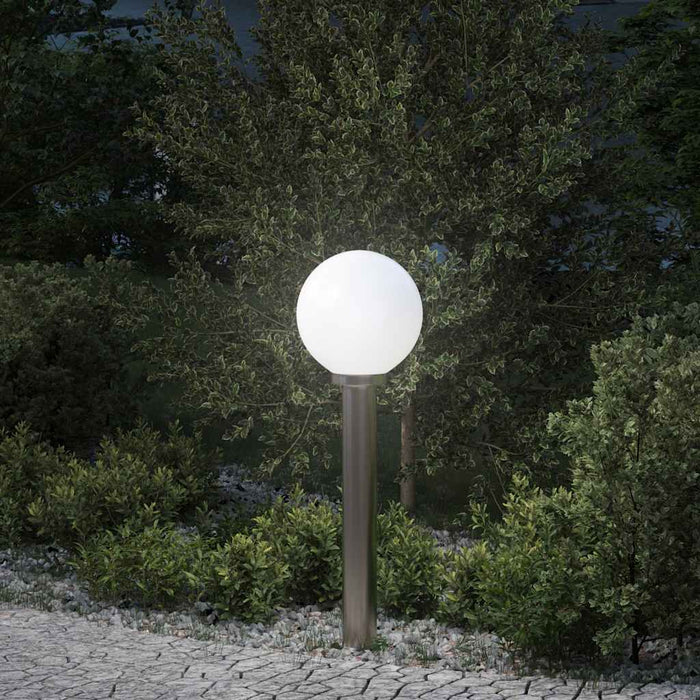 Stâlp luminos 80 cm oțel inoxidabil IP44 - WALTI WALTI