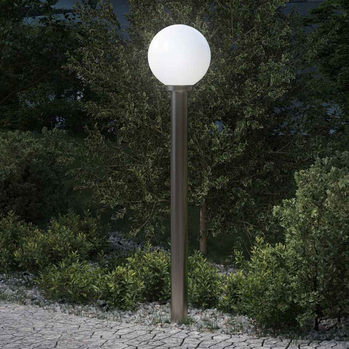 Stâlp luminos 120 cm oțel inoxidabil IP44 - WALTI WALTI