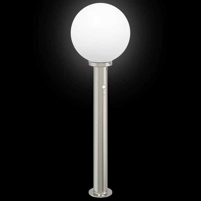 Stâlp luminos cu senzor, 80 cm, oțel inoxidabil, IP44 - WALTI WALTI