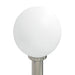 Stâlp luminos cu priză 80 cm oțel inoxidabil IP44 - WALTI WALTI