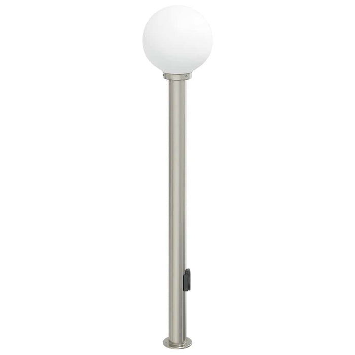 Stâlp luminos cu priză 120 cm oțel inoxidabil IP44 - WALTI WALTI