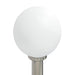 Stâlp luminos cu senzor și priză, 80 cm, oțel inoxidabil, IP44 - WALTI WALTI