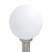 Stâlpi iluminatori cu senzor și priză, 3 buc., 80 cm, oțel inoxidabil, IP44 - WALTI WALTI