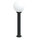 Stâlp luminos 80 cm negru IP44 - WALTI WALTI