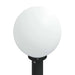 Stâlpi iluminatori 3 buc 80 cm Negru IP44 - WALTI WALTI