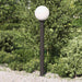 Stâlp luminos 120 cm negru IP44 - WALTI WALTI