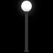 Stâlp luminos 120 cm negru IP44 - WALTI WALTI