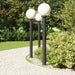 Stâlpi iluminatori 3 buc 120 cm Negru IP44 - WALTI WALTI