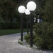 Stâlpi iluminatori 3 buc 120 cm Negru IP44 - WALTI WALTI