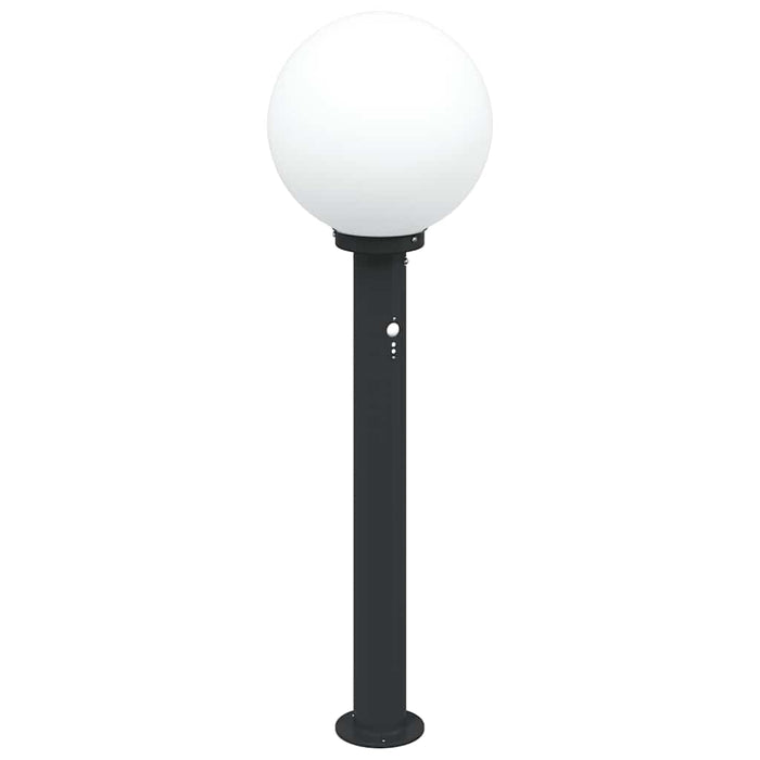 Stâlpi iluminatori cu senzor, 3 buc., 80 cm, negru, IP44 - WALTI WALTI
