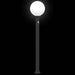 Stâlp luminos cu senzor 120 cm negru IP44 - WALTI WALTI