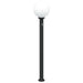 Stâlpi iluminatori cu senzor, 3 buc., 120 cm, negru, IP44 - WALTI WALTI