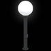 Stâlpi iluminatori cu priză, 3 buc., 80 cm, negru, IP44 - WALTI WALTI