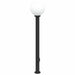 Stâlp luminos cu priză 120 cm negru IP44 - WALTI WALTI