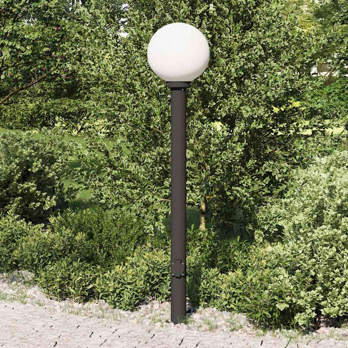 Stâlp luminos cu priză 120 cm negru IP44 - WALTI WALTI