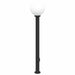 Stâlpi iluminatori cu priză, 3 buc., 120 cm, negru, IP44 - WALTI WALTI