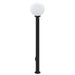 Stâlp luminos cu senzor și priză 120 cm negru IP44 - WALTI WALTI