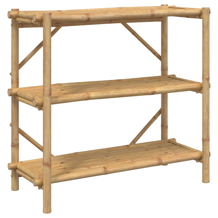Raft cu 3 niveluri, 100x40x90 cm, bambus - WALTI WALTI