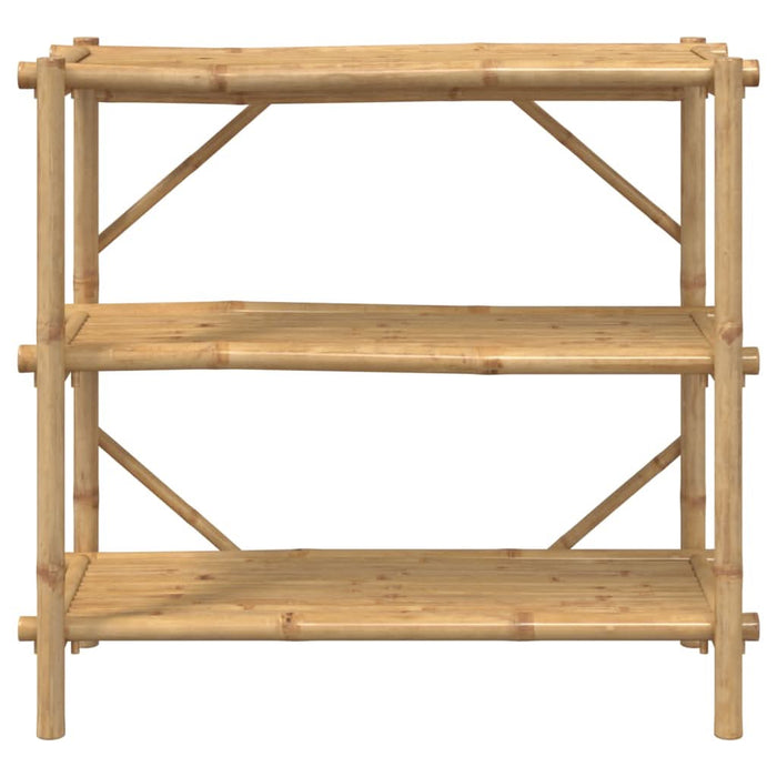 Raft cu 3 niveluri, 100x40x90 cm, bambus - WALTI WALTI