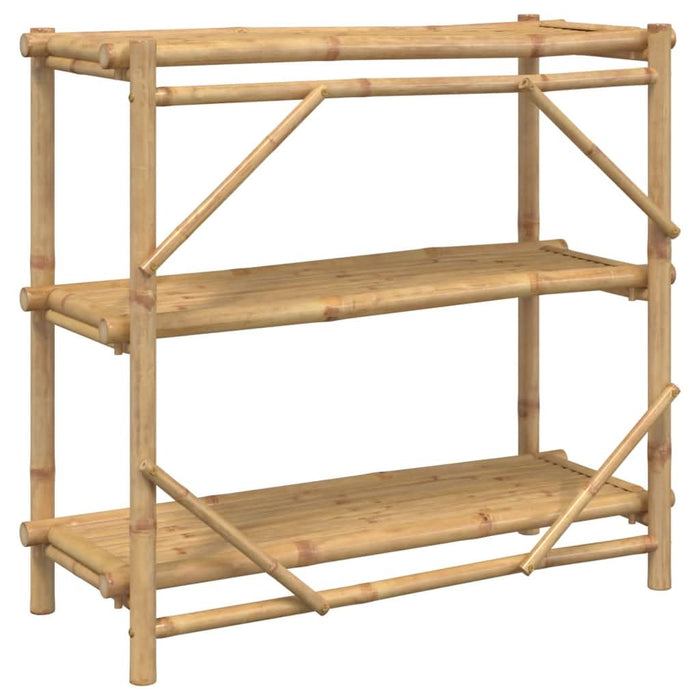 Raft cu 3 niveluri, 100x40x90 cm, bambus - WALTI WALTI