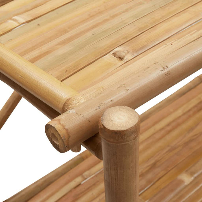 Raft cu 3 niveluri, 100x40x90 cm, bambus - WALTI WALTI