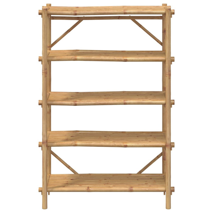 Raft cu 5 niveluri, 100x40x150 cm, bambus - WALTI WALTI
