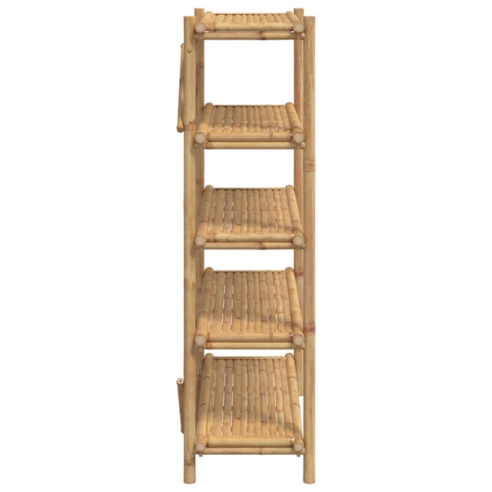 Raft cu 5 niveluri, 100x40x150 cm, bambus - WALTI WALTI