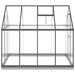 Sere cu cadru de bază, antracit, 224x169x202 cm, aluminiu - WALTI WALTI
