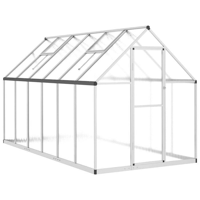 Sere cu cadru de bază, argintiu, 334x169x195 cm, aluminiu - WALTI WALTI