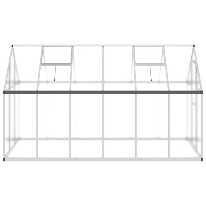 Sere cu cadru de bază, argintiu, 334x169x195 cm, aluminiu - WALTI WALTI