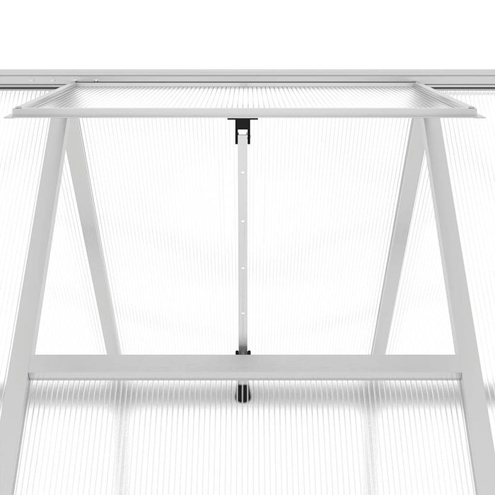 Sere cu cadru de bază, argintiu, 334x169x195 cm, aluminiu - WALTI WALTI