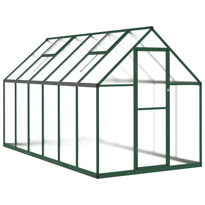 Sere cu cadru de bază, verde, 334x169x195 cm, aluminiu - WALTI WALTI