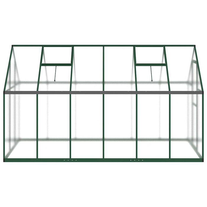 Sere cu cadru de bază, verde, 334x169x195 cm, aluminiu - WALTI WALTI