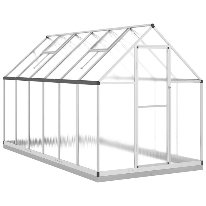 Sere cu cadru de bază, argintiu, 334x169x202 cm, aluminiu - WALTI WALTI