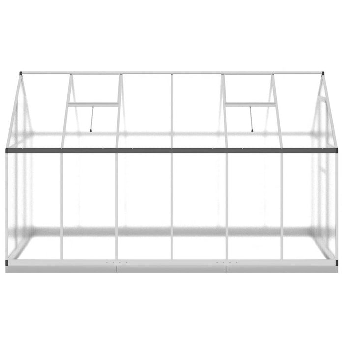 Sere cu cadru de bază, argintiu, 334x169x202 cm, aluminiu - WALTI WALTI
