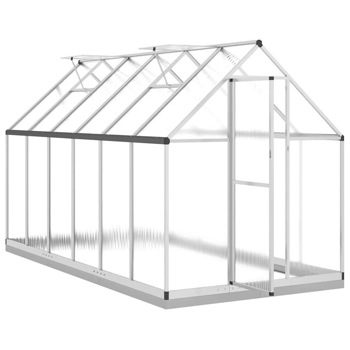 Sere cu cadru de bază, argintiu, 334x169x202 cm, aluminiu - WALTI WALTI