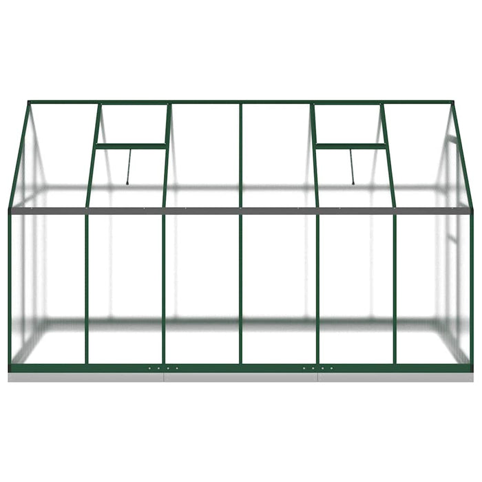 Sere cu cadru de bază, verde, 334x169x202 cm, aluminiu - WALTI WALTI