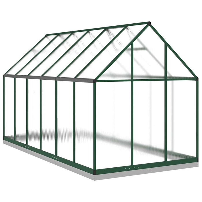 Sere cu cadru de bază, verde, 334x169x202 cm, aluminiu - WALTI WALTI