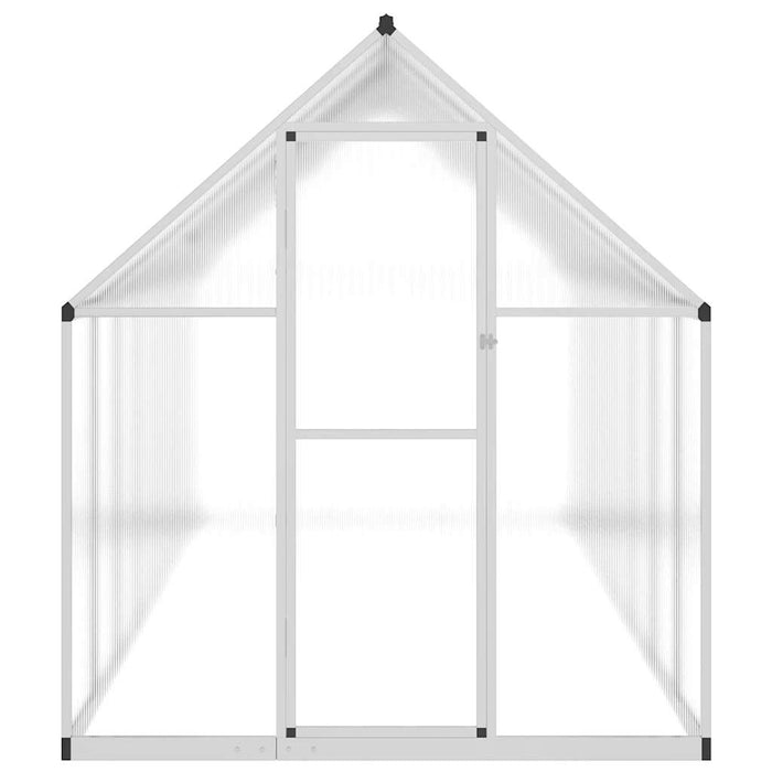 Sere cu cadru de bază, argintiu, 445x169x195 cm, aluminiu - WALTI WALTI