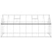 Sere cu cadru de bază, argintiu, 445x169x195 cm, aluminiu - WALTI WALTI