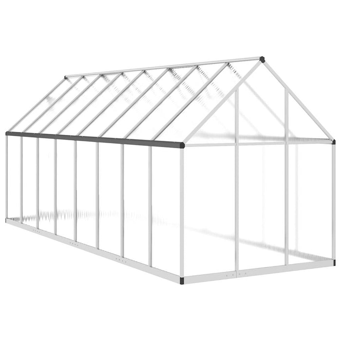 Sere cu cadru de bază, argintiu, 445x169x195 cm, aluminiu - WALTI WALTI