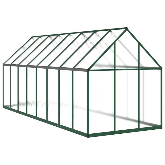 Sere cu cadru de bază, verde, 445x169x195 cm, aluminiu - WALTI WALTI
