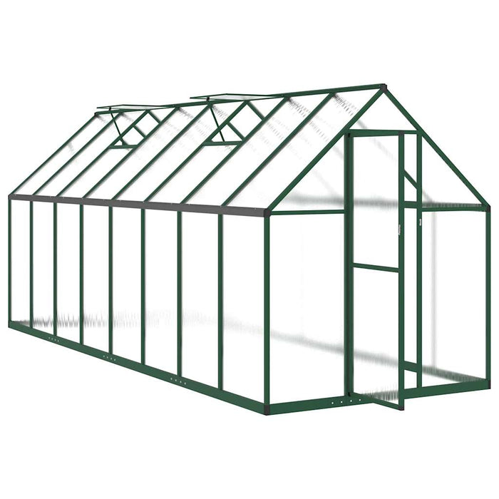 Sere cu cadru de bază, verde, 445x169x195 cm, aluminiu - WALTI WALTI