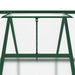 Sere cu cadru de bază, verde, 445x169x195 cm, aluminiu - WALTI WALTI