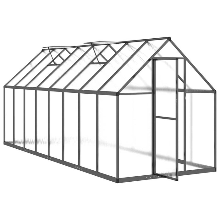Sere cu cadru de bază, antracit, 445x169x195 cm, aluminiu - WALTI WALTI