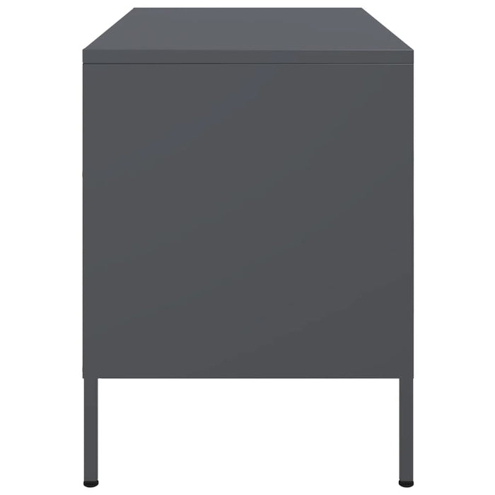 Dulapuri TV, 2 buc., antracit, 68x39x50,5 cm, oțel WALTI