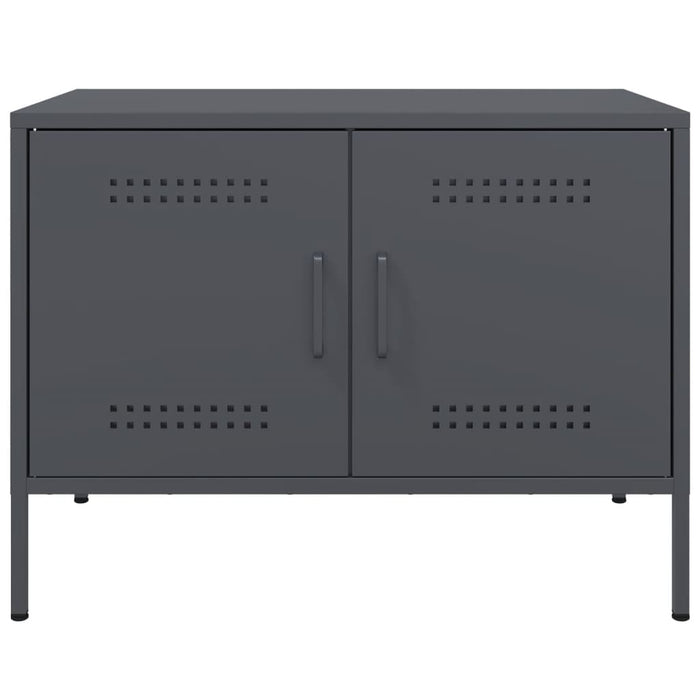 Dulapuri TV, 2 buc., antracit, 68x39x50,5 cm, oțel WALTI