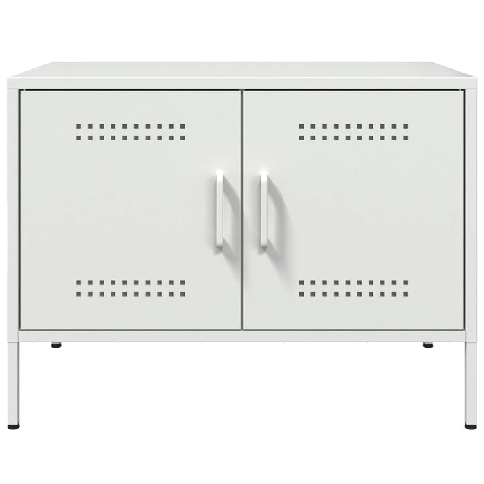 Dulapuri TV, 2 buc., alb, 68x39x50,5 cm, oțel - WALTI WALTI