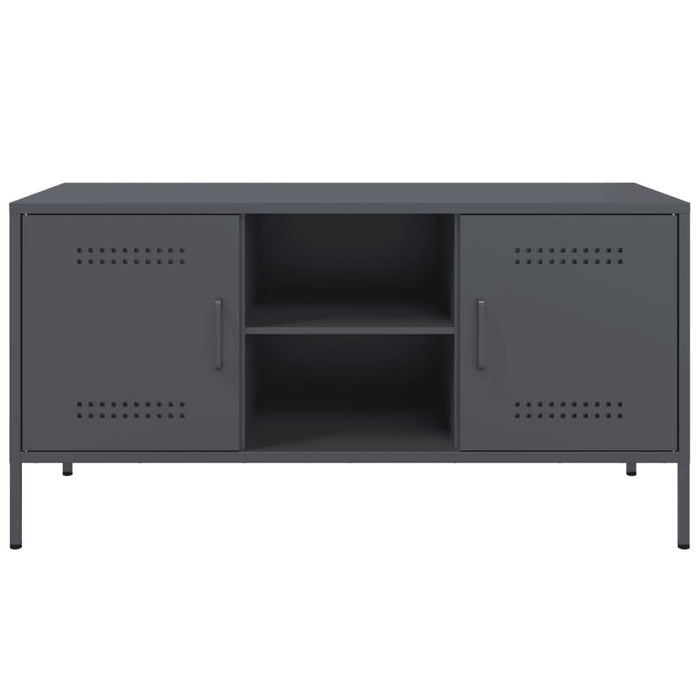 Dulap TV, antracit, 100,5x39x50,5 cm, oțel - WALTI WALTI